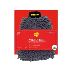 MOMO - Guante De Lavado De Microfibra 2 En 1