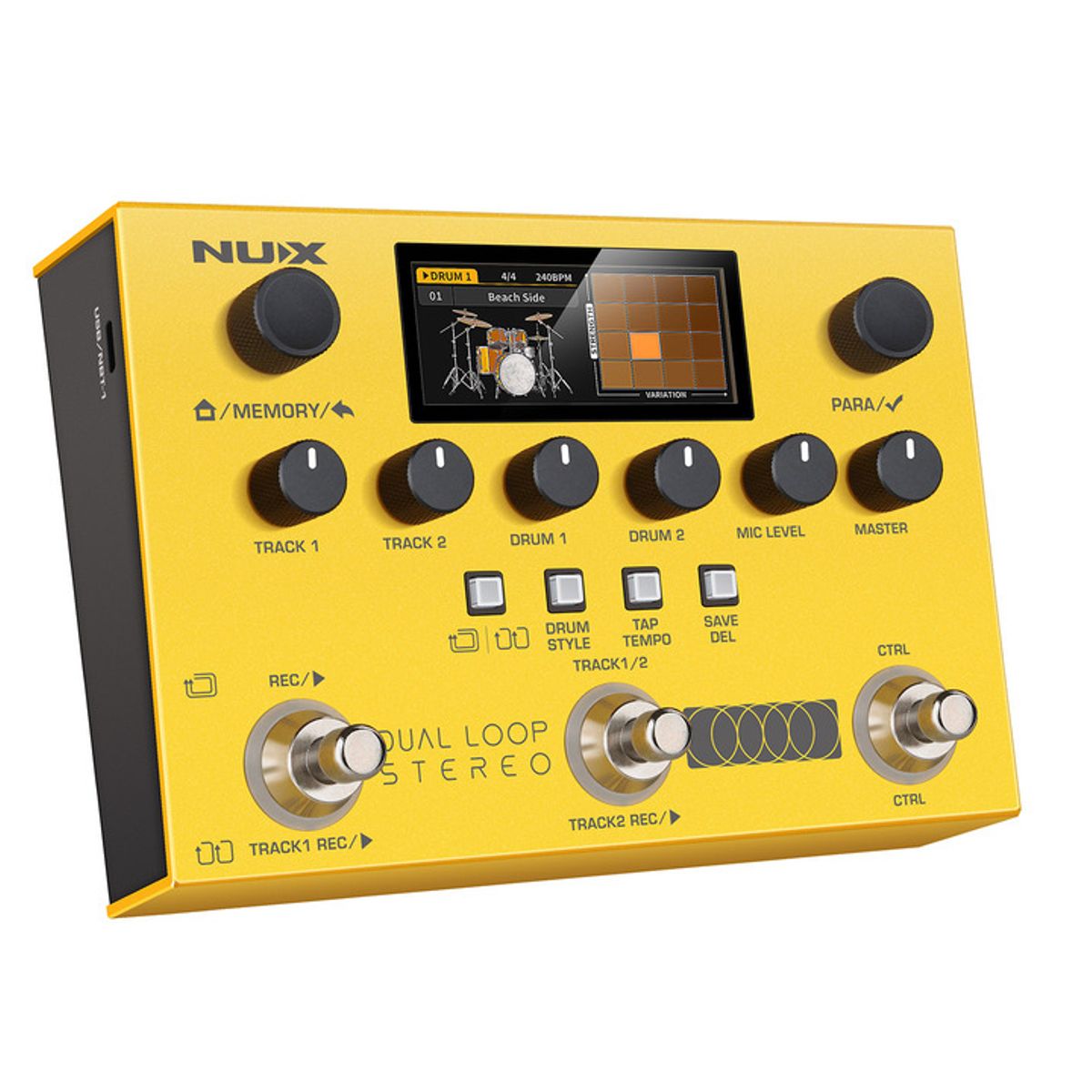 NUX - Pedal Multiefectos NML-3DLS Dual Loop Stereo Nux