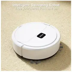 GENERICO - Robot Barredora Inteligente 3 en 1 Aspiradora Barredora Limpiadora