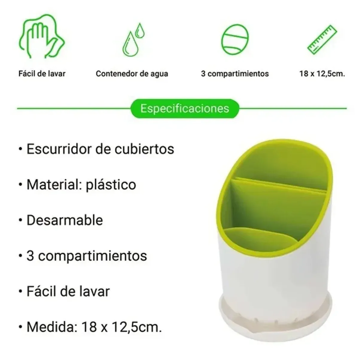 MOVI - Secador de Cubiertos Escurridor