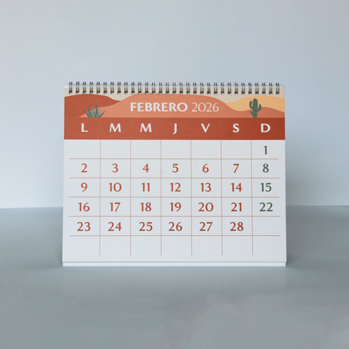 EMOTIONS - Calendario de Escritorio 2o26 TERRA