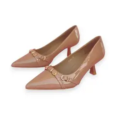 HERIEL - Zapato Khaki Taco Mujer