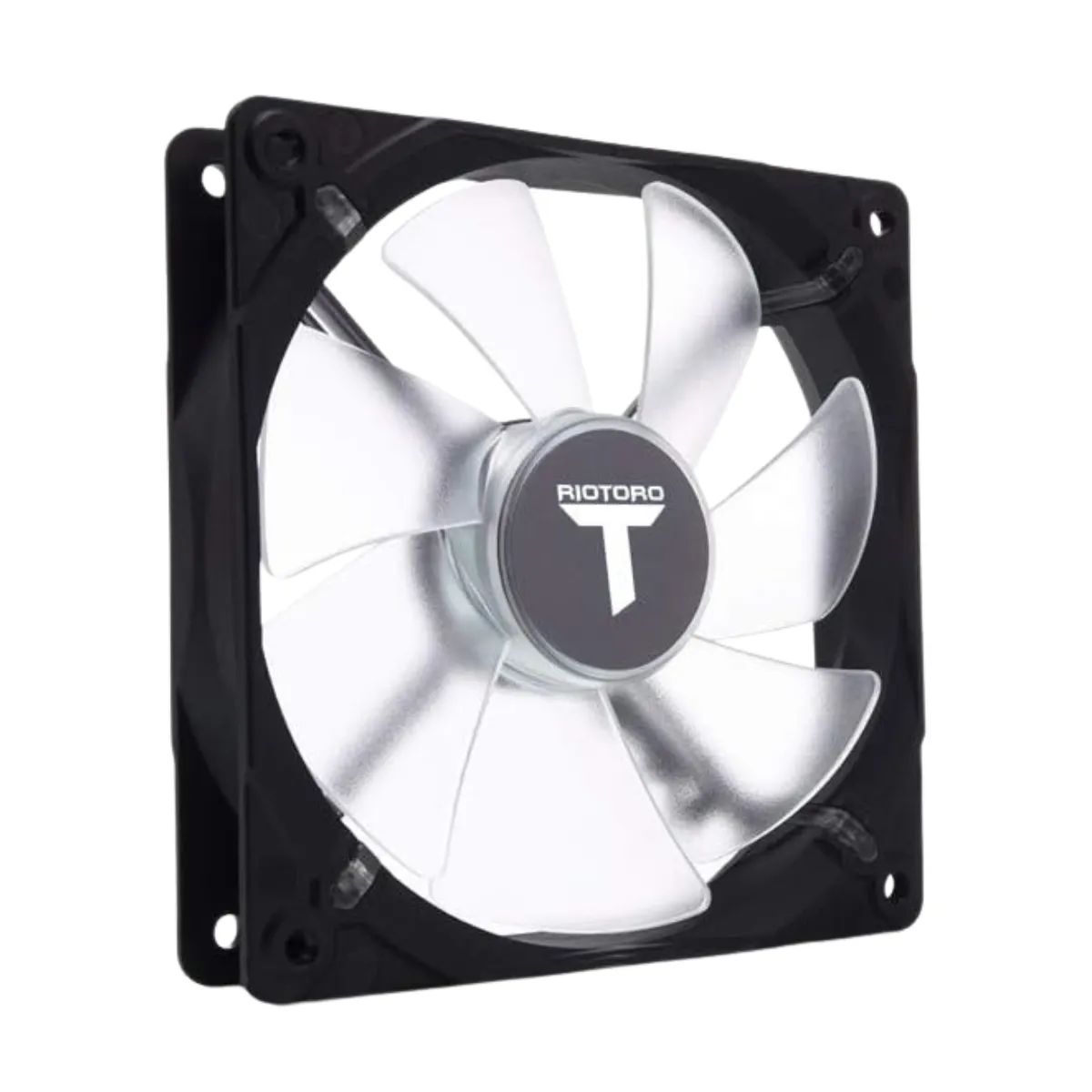 RIOTORO - Ventilador de Gabinete Riotoro FW120 LED Blanco 120mm NG