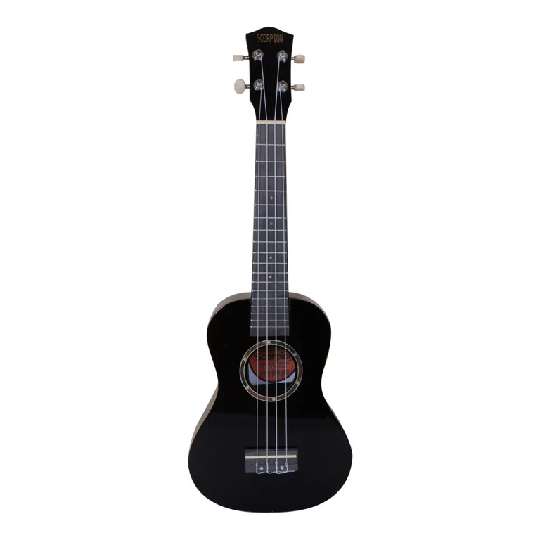 UKELELE TENOR NEGRO 24 SCUK-10T