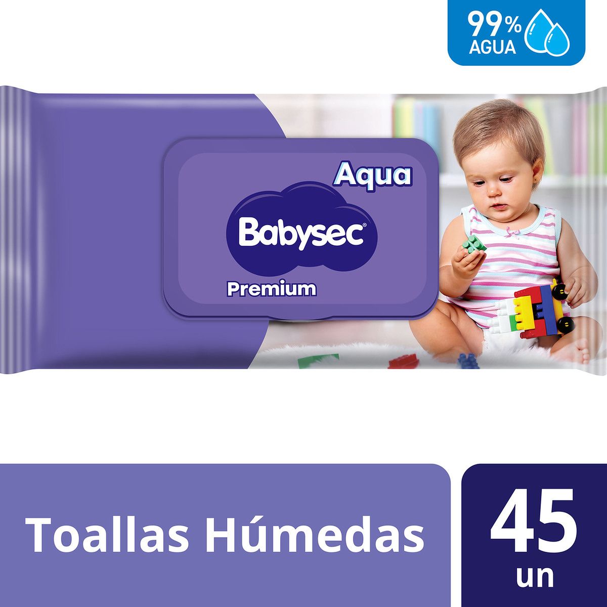 BABYSEC - Toallitas Húmedas Babysec Premium 45 un