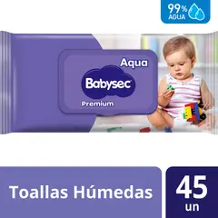 BABYSEC - Toallitas Húmedas Premium 45 un