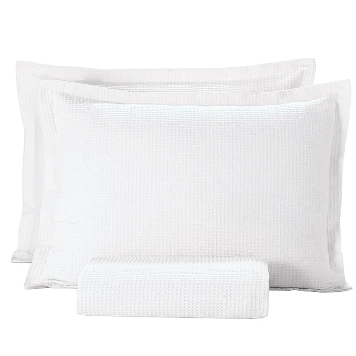 DOHLER - Colcha Piqué Döhler Blanca 2 plazas 100%  Algodón HECHA EN BRASIL