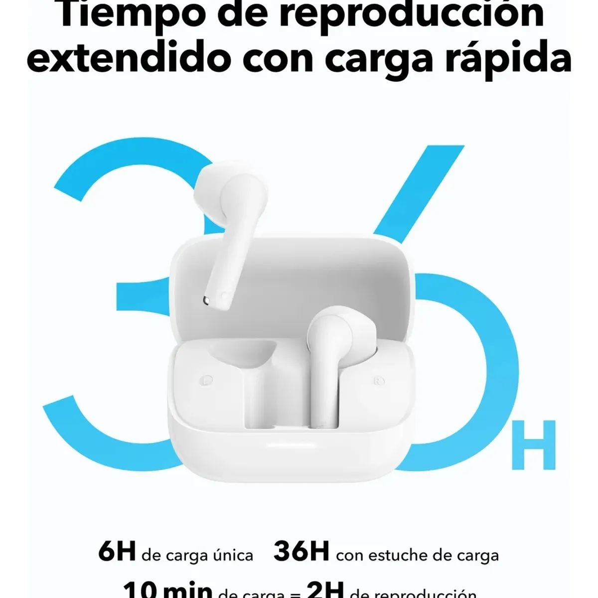 SOUNDCORE - Audífonos Soundcore K20i Bluetooth 53 Drivers de 13mm y 36H de Batería