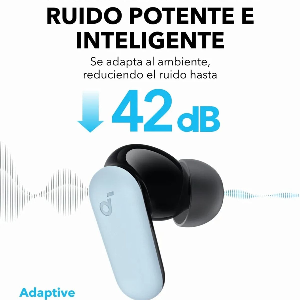 SOUNDCORE - Audífonos Soundcore P30i Bluetooth 54 Adaptive ANC y 45H de Batería