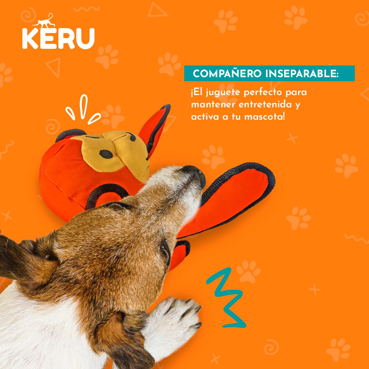 KERU - Mono Interactivo para mascotas KERU