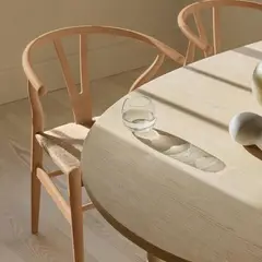 GENERICO - Silla Comedor Wishbone Madera