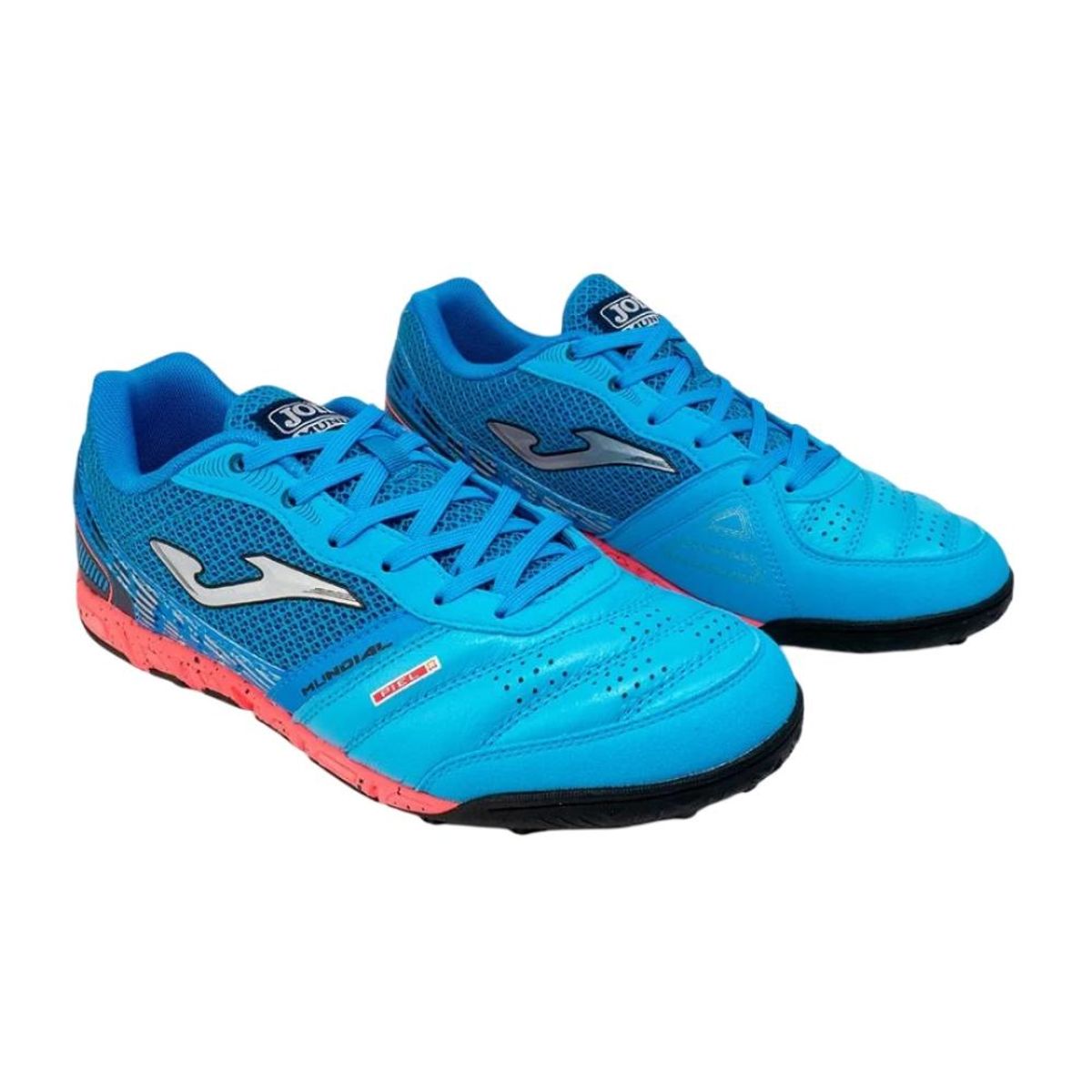 JOMA - Zapatilla Fútbol Turf Hombre Mundial Azul Joma