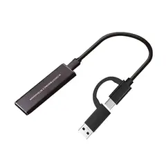 KINGSPEC - Cofre SSD COF221 M2 NVMe 10Gbps SATA 6Gbps USB-C OTG