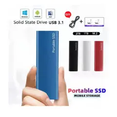 GENERICO - Disco Duro Externo Azul 2TB USB31interfaz tipo C