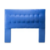 Respaldo King Felpa Azul Cp Seve