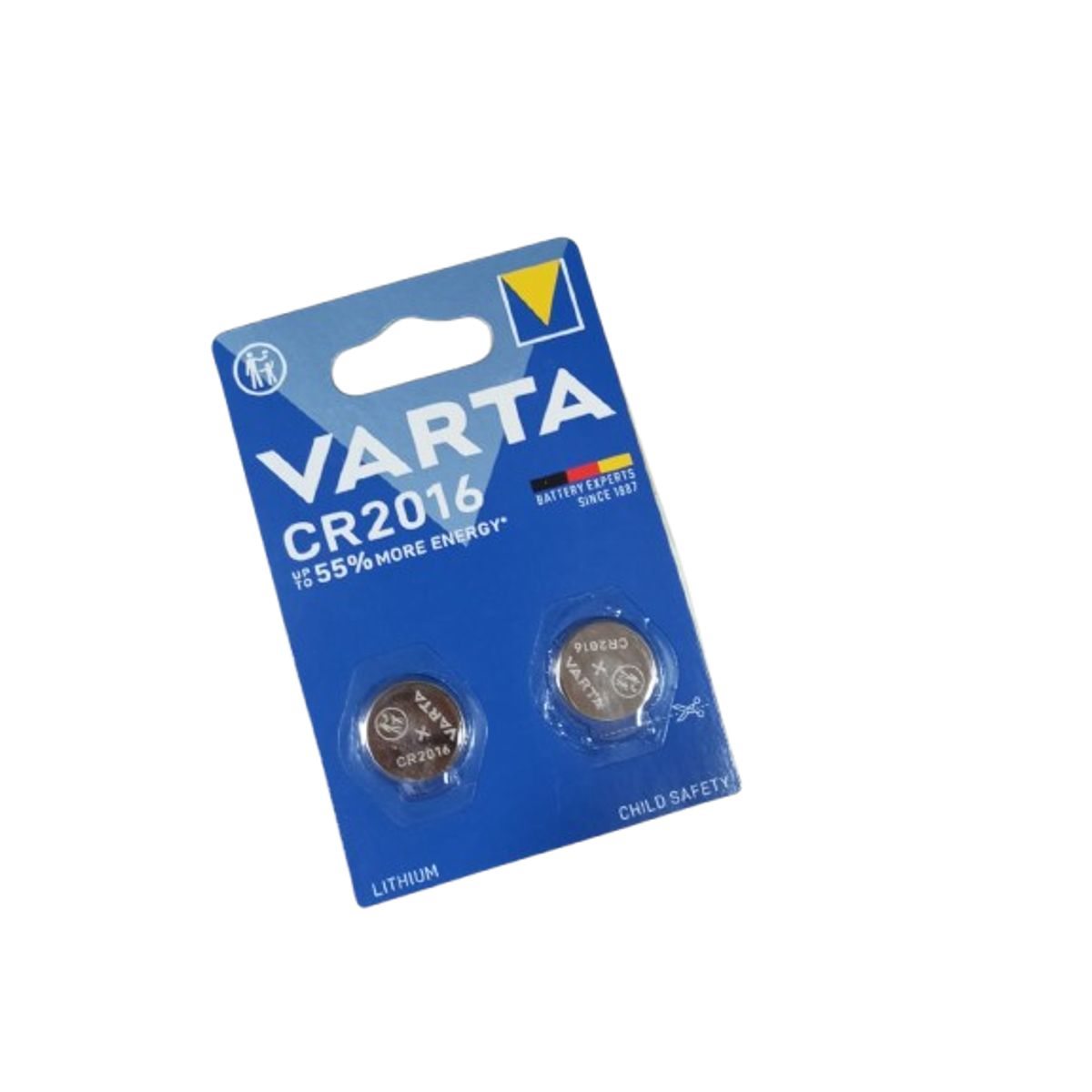 Pila Cr2016 2 unidades Varta, marca GENERICO - Foto Principal