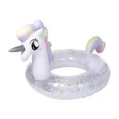 PUNTO STORE - Flotador Unicornio 90cms con Brillos Mágicos - PS