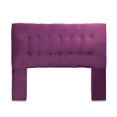 GENERICO - Respaldo King Felpa Morado Cp Seve
