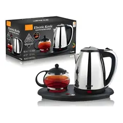 GENERICO - Set Electrico Termo Hervidor Con Tetera Infusor Raf 7899