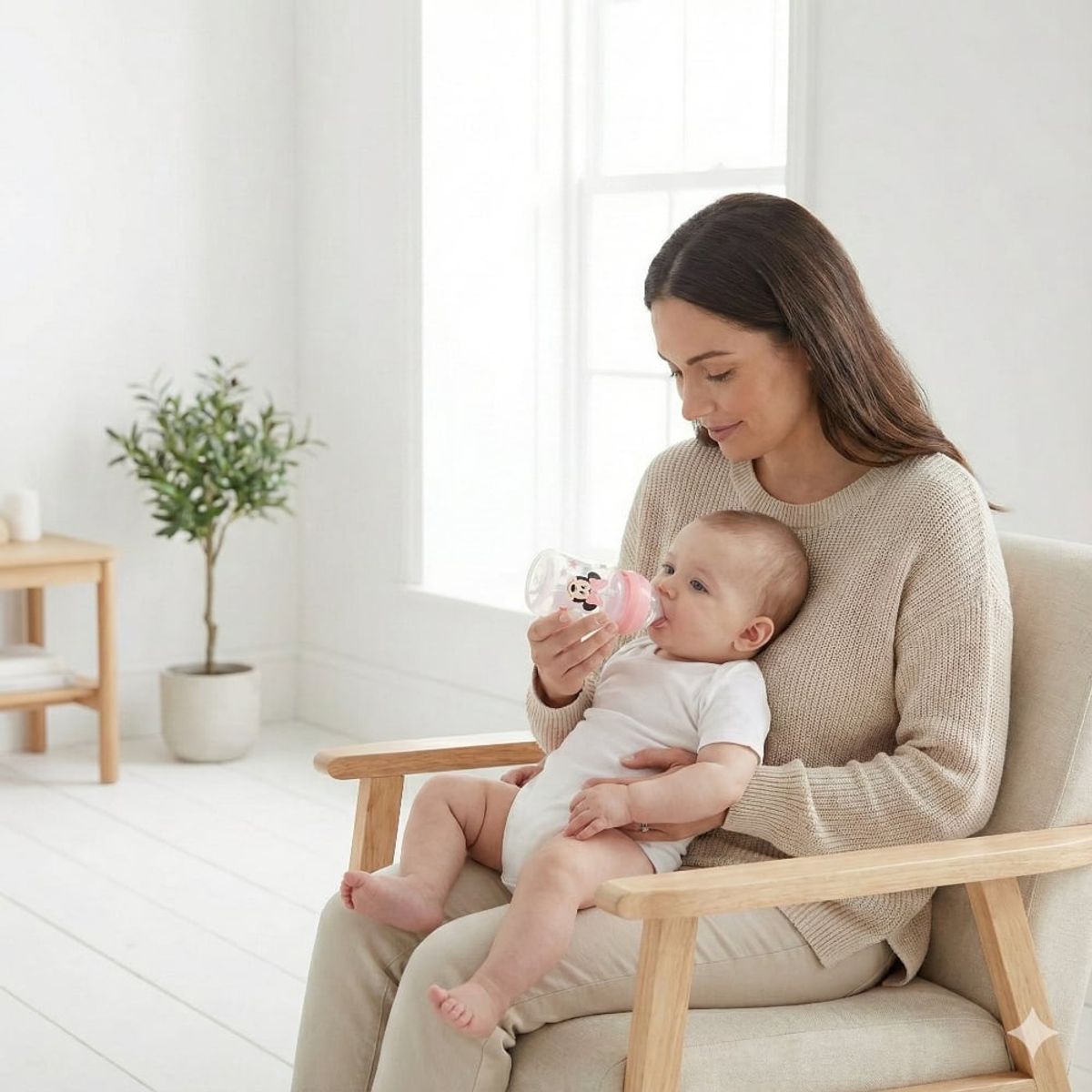 DISNEY - Mamadera Boca Ancha 150ml DISNEY 0M+ Minnie