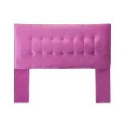 GENERICO - Respaldo King Felpa Rosado Cp Seve