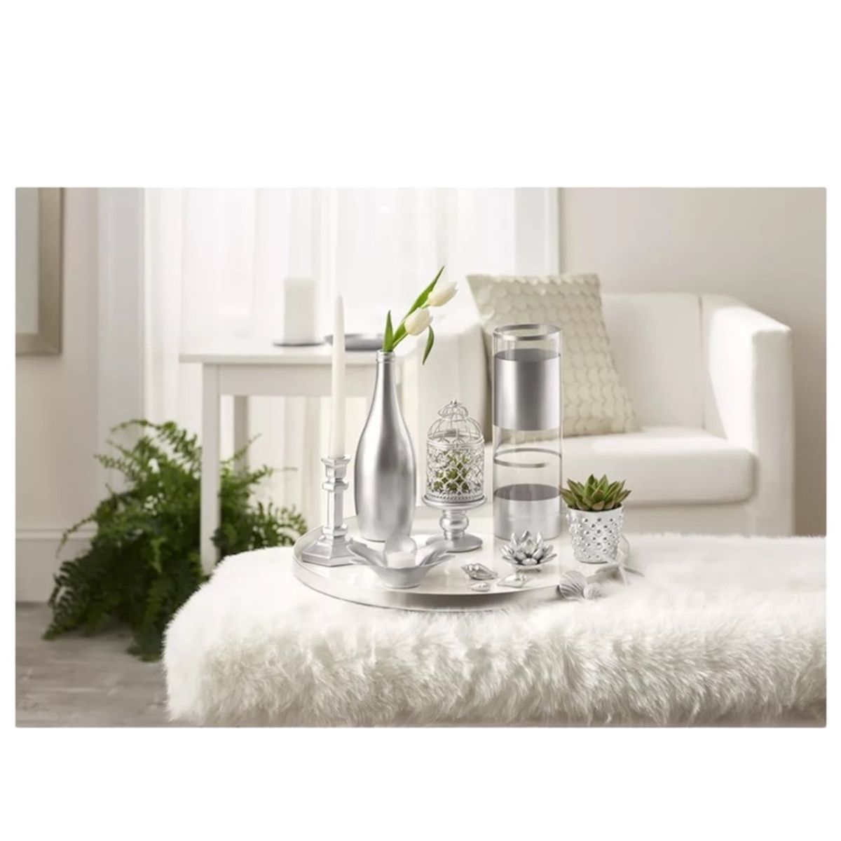 RUST OLEUM - Pintura Metallic Color Plata 395 ml Rust Oleum