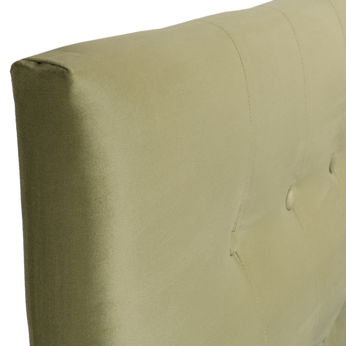 GENERICO - Respaldo King Felpa Verde Oliva Cp Seve