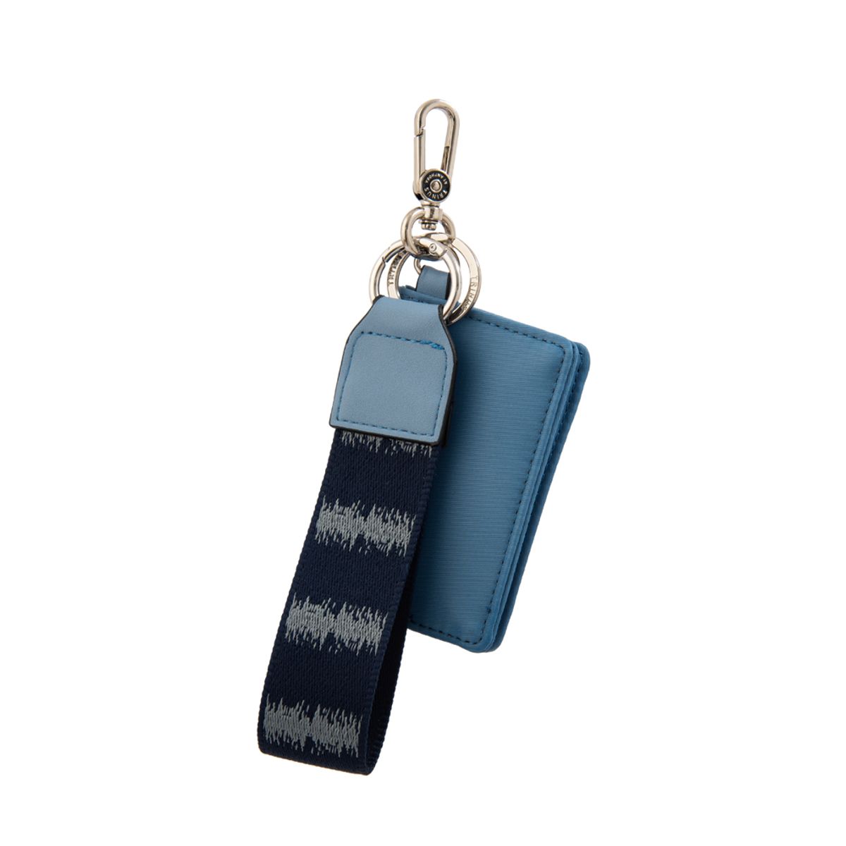TRINUS - Llavero tarjetero briana pequeña denim