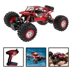 HOMEBRANDT - Auto Control Remoto Off Road Rockcrawler 4x4 Rojo