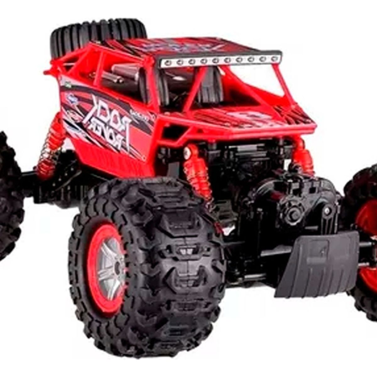 HOMEBRANDT - Auto Control Remoto Off Road Rockcrawler 4x4 Rojo