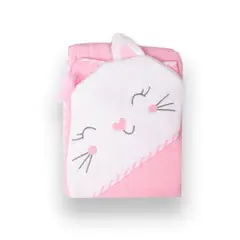 PILLIN - Salida de Baño Terry Niña Rosado PRB308ROS