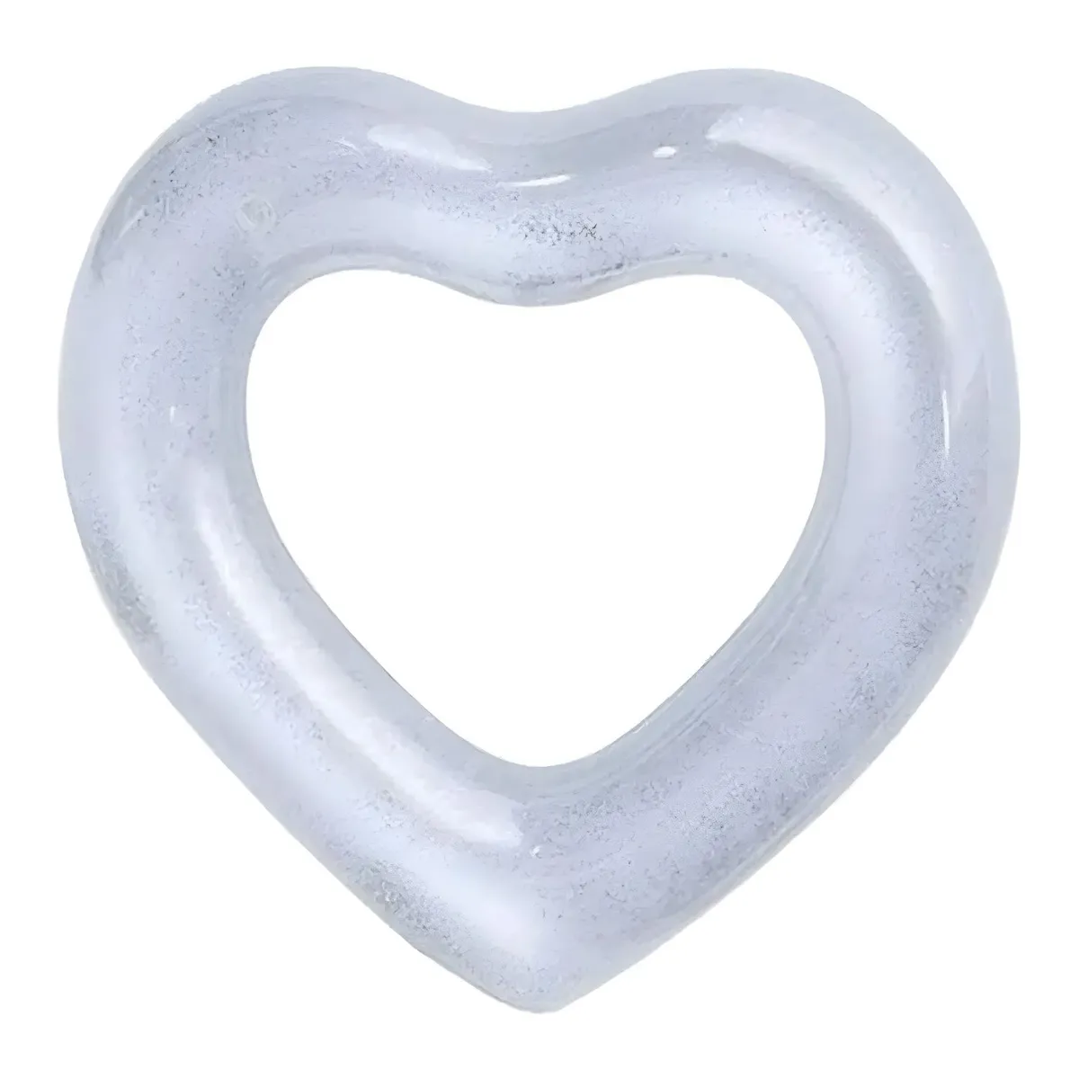 PUNTO STORE - Flotador Corazón Plateado 90cm Amor y Diversión - PS
