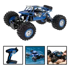 HOMEBRANDT - Auto Control Remoto Off Road Rockcrawler 1:18 4x4 Azul