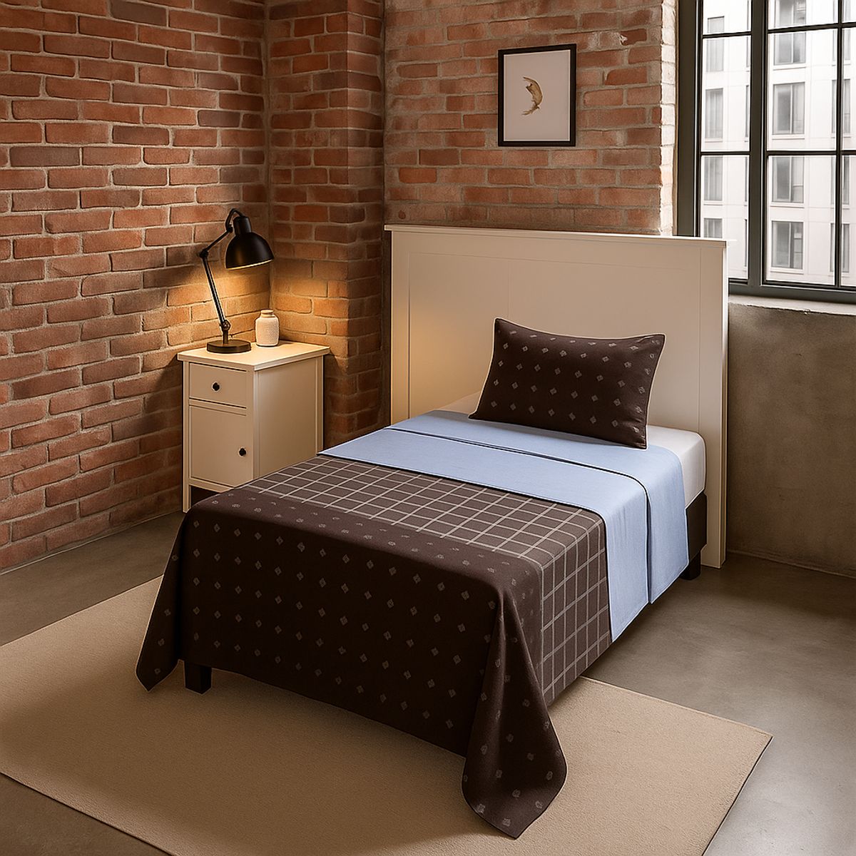ARMONIA - Set de sábanas 1½ 144 hilos edición 762 classic ropa de cama