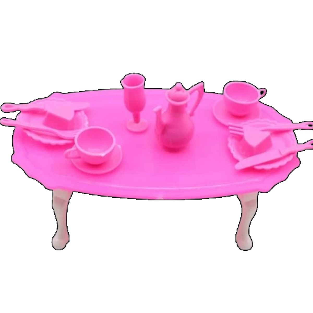 GENERICO - Set juguete de cocina de miniaturas de plastico 5 a 15cm