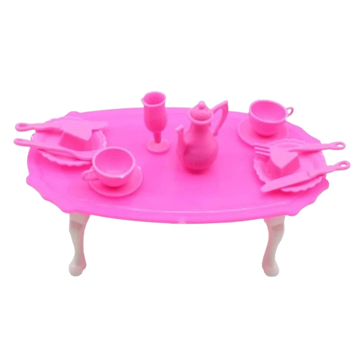 GENERICO - Set juguete de cocina de miniaturas de plastico 5 a 15cm