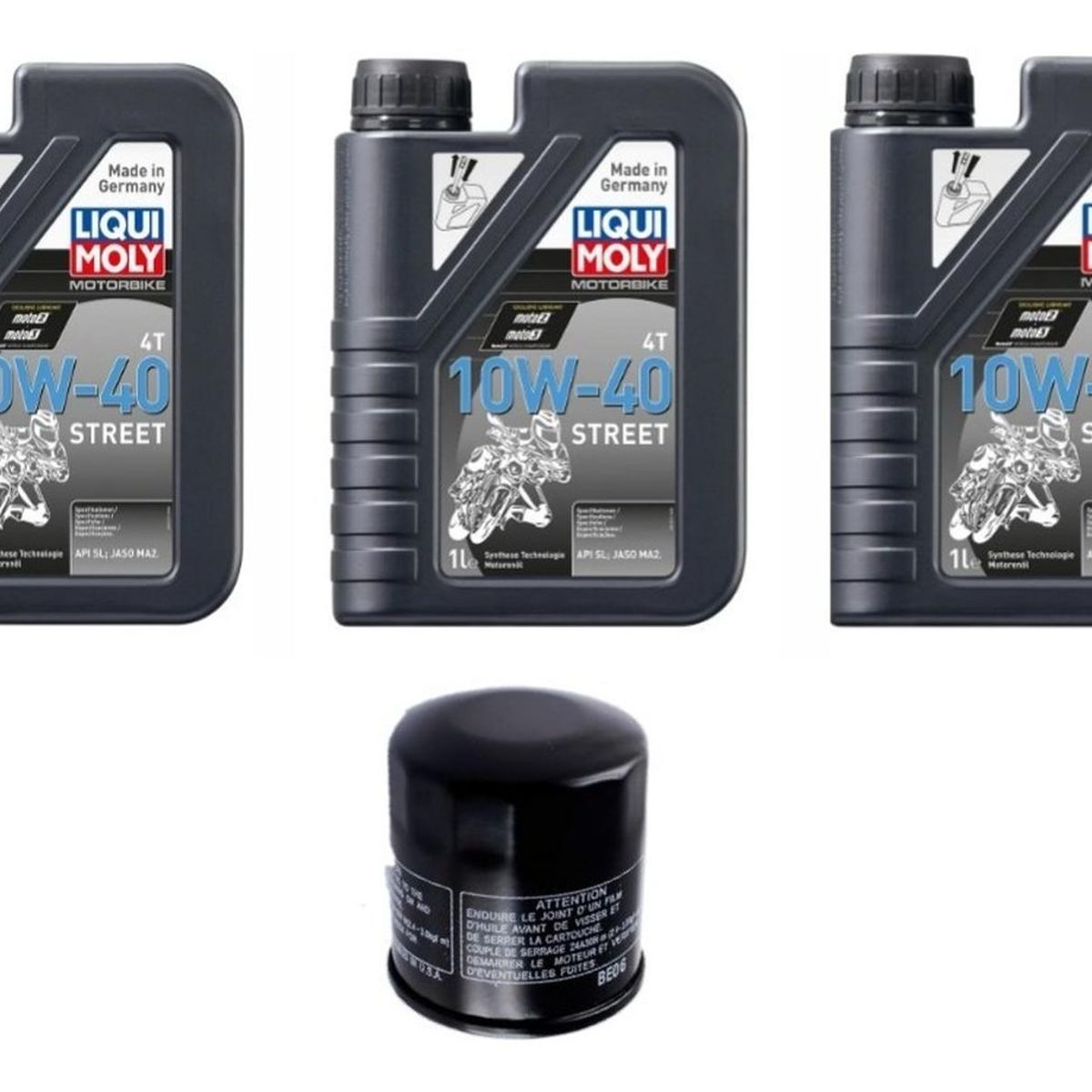 LIQUI MOLY - Kit Mantencion Kawasaki Ninja 300/versys 300 (3l + Filtro)