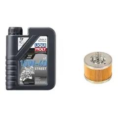 LIQUI MOLY - Kit Mantencion Moto Yamaha Xtz 150 / Fzn 150 2.0 - 3.0 - 4.0