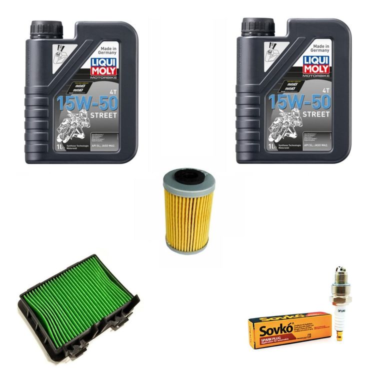 Kit Mantencion Full Para Husqvarna Svartpilen 200/250/401
