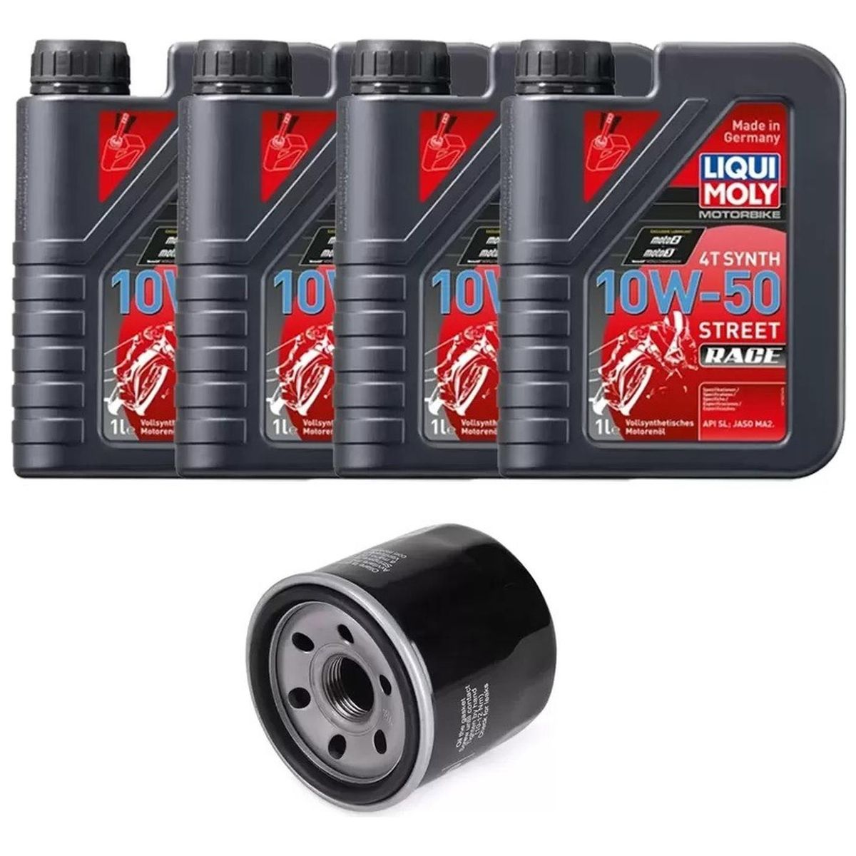 LIQUI MOLY - Kit Mantencion Moto Benelli Trk502 / Leoncino 500 / 752s