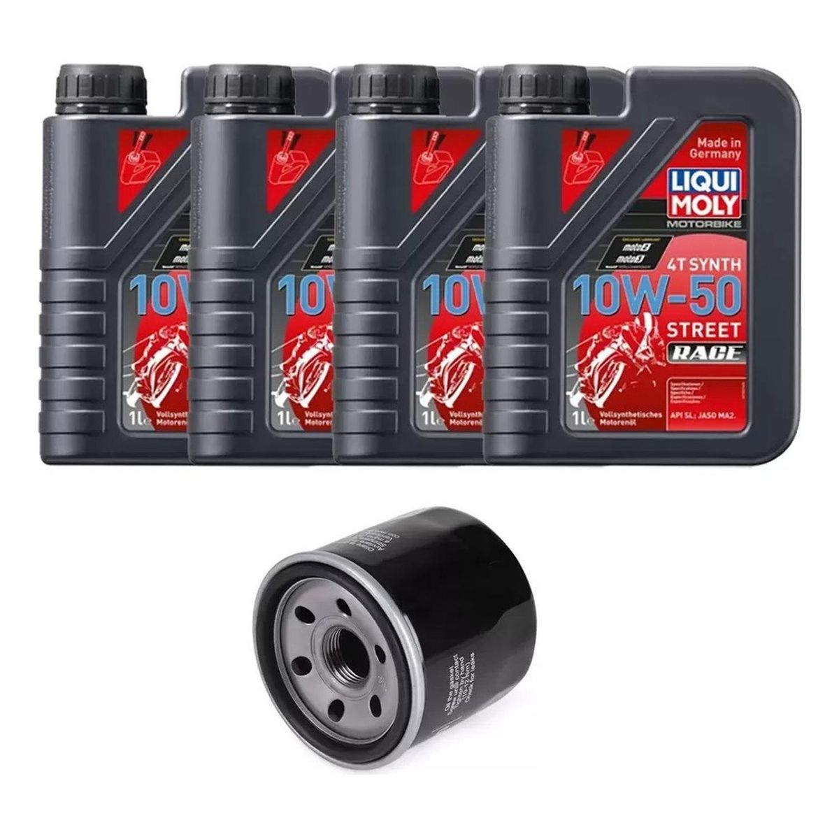 LIQUI MOLY - Kit Mantencion Moto Benelli Trk502 / Leoncino 500 / 752s