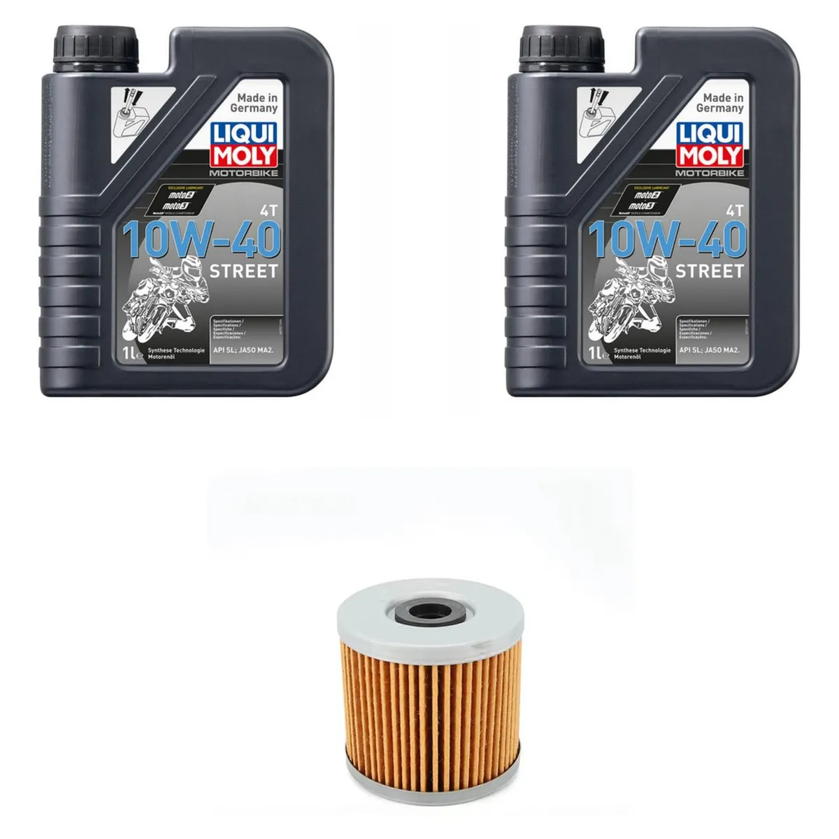 LIQUI MOLY - Kit Mantencion Zontes Zt 350-gk/t/t2/m + Filtro Original