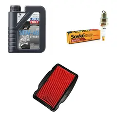 LIQUI MOLY - Kit Mantencion Honda Cb190r / Invicta 150 / Cb1 Twister 125 - Negro