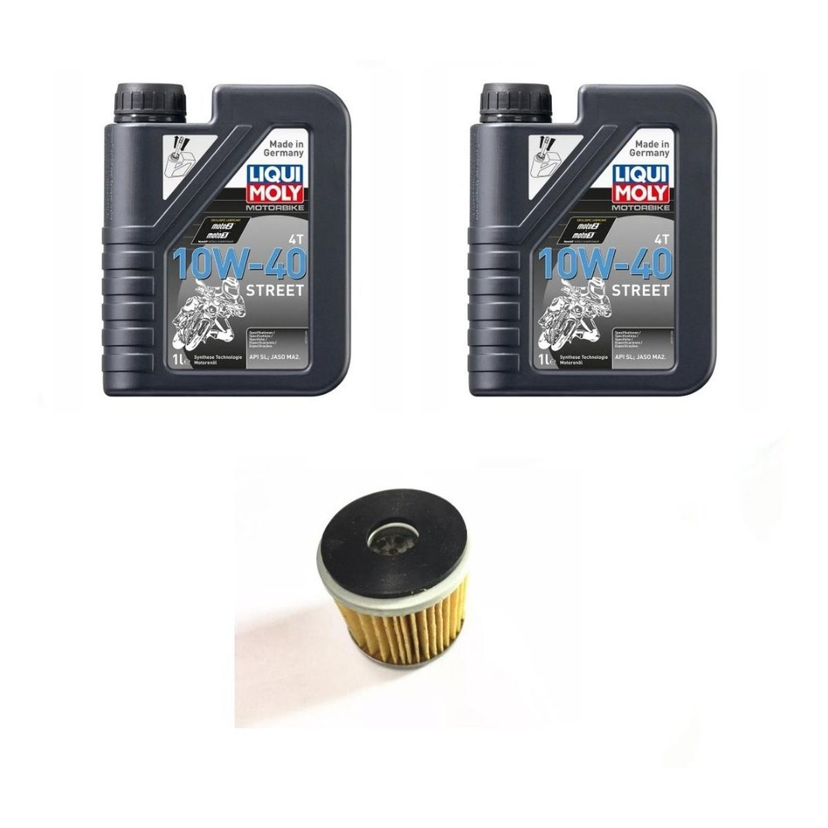 LIQUI MOLY - Kit Mantencion Benelli Tnt25 / Tnt 25n C/ Filtro Original.