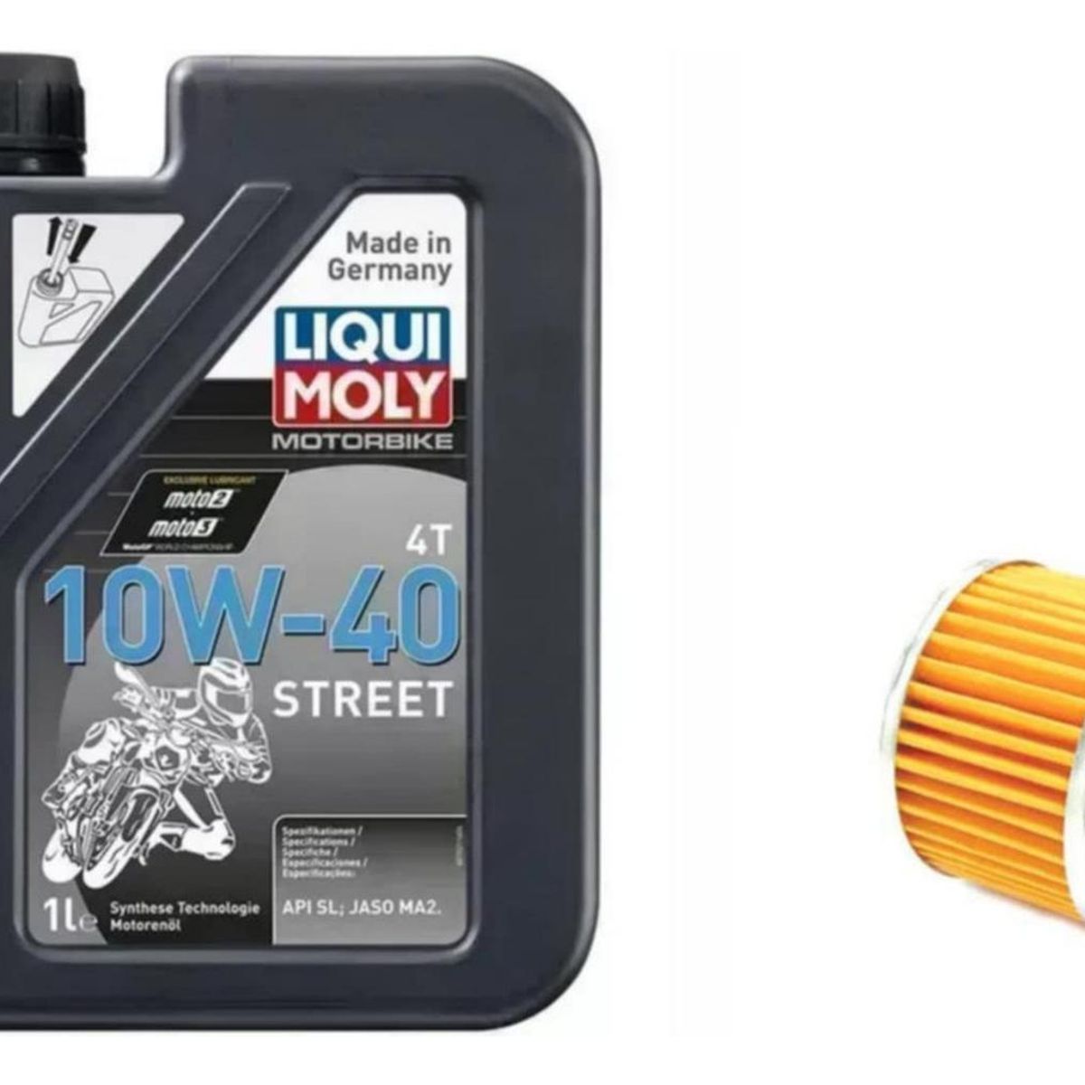 LIQUI MOLY - Kit Mantencion Moto Suzuki Gs 150r (liquimoly + Filtro)