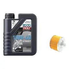 LIQUI MOLY - Kit Mantencion Moto Suzuki Gs 150r (liquimoly + Filtro)
