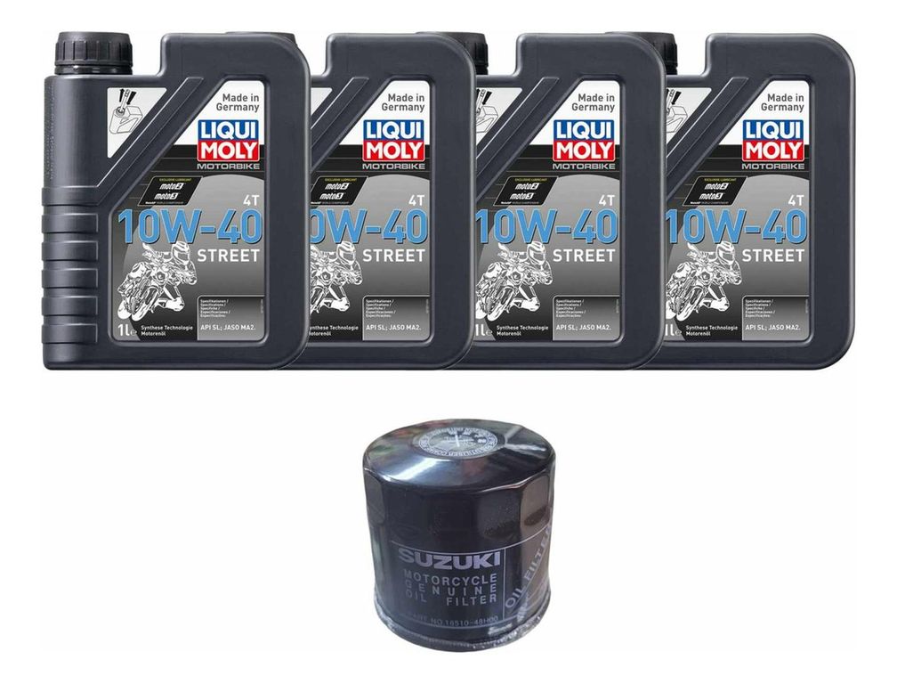 Kit Mantencion Suzuki Vstrom 650 - 1000 Con Filtro Original