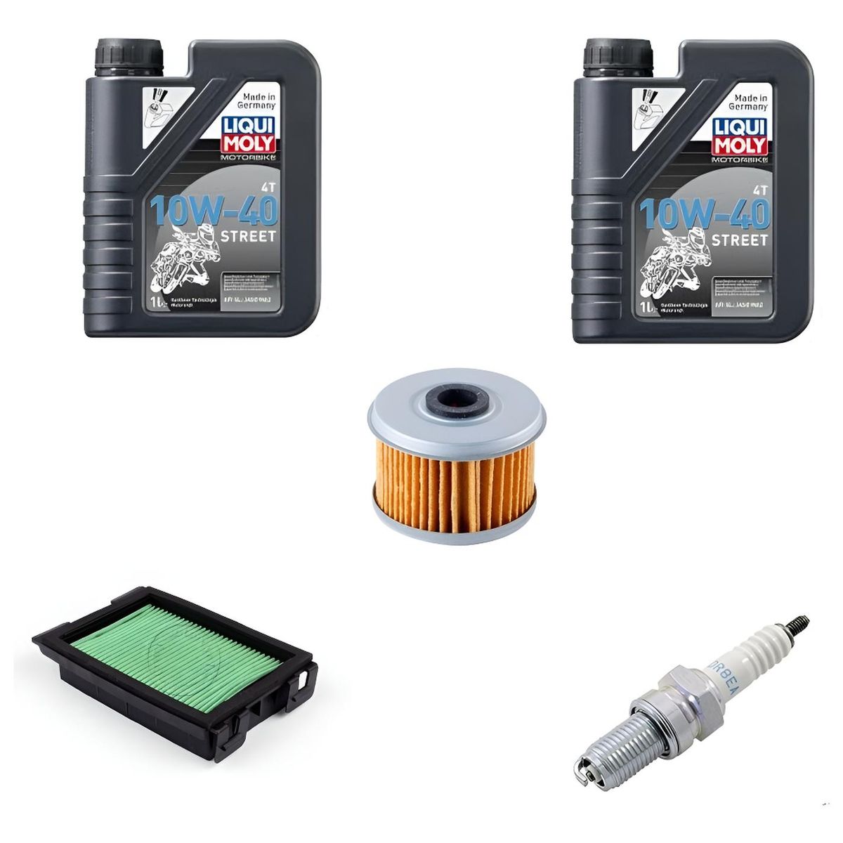 LIQUI MOLY - Kit Mantencion Full Honda Moto Cbr 300r / Cb 300r Neo - Amarillo