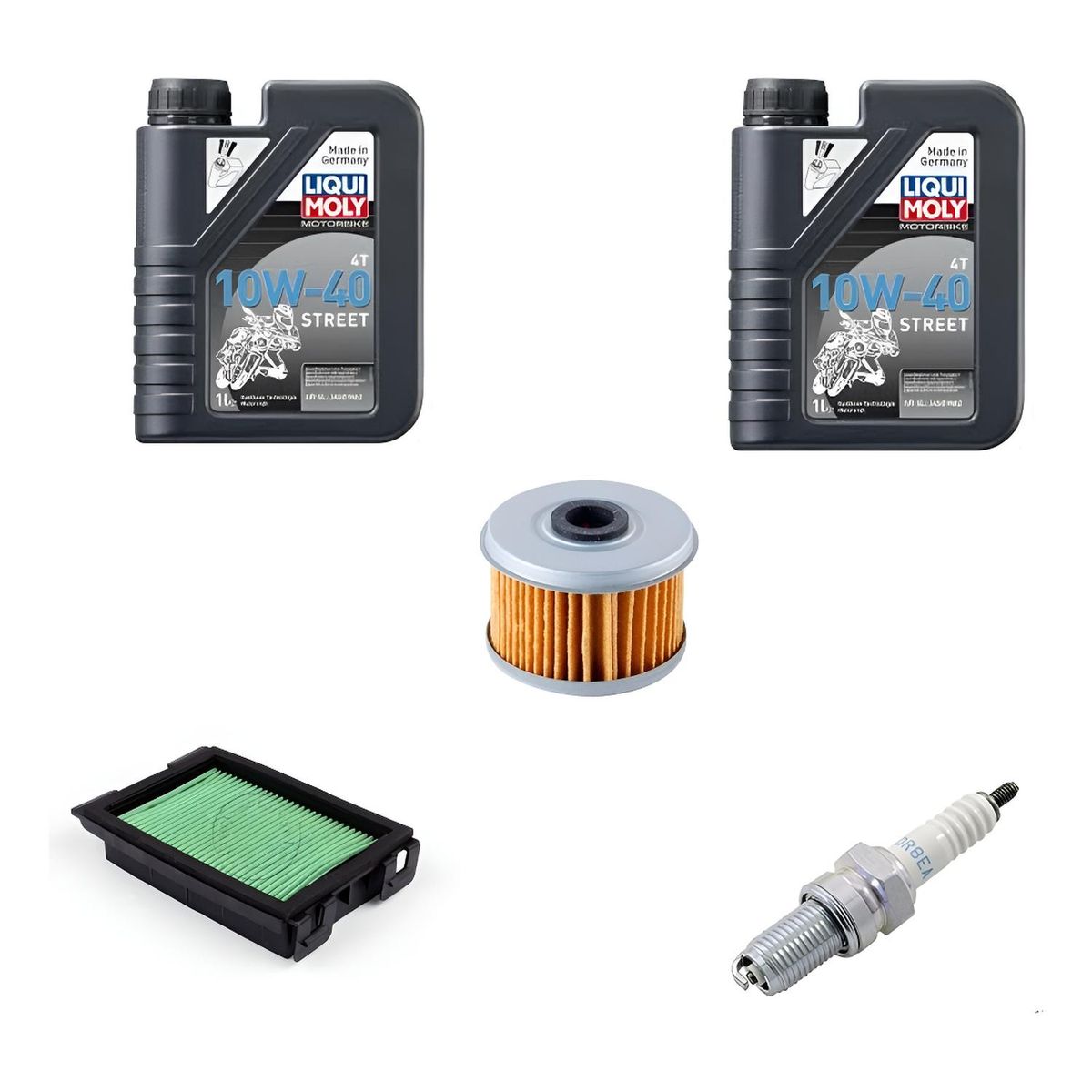 LIQUI MOLY - Kit Mantencion Full Honda Moto Cbr 300r / Cb 300r Neo - Amarillo