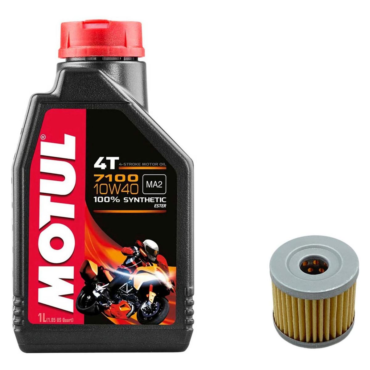 MOTUL - Kit Mantencion Moto Zontes G1 155 / 1l + Filtro Japonés